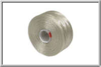 S-Lon, Size D, Beading Thread, F�delgarn, dark cream, 1 Spule